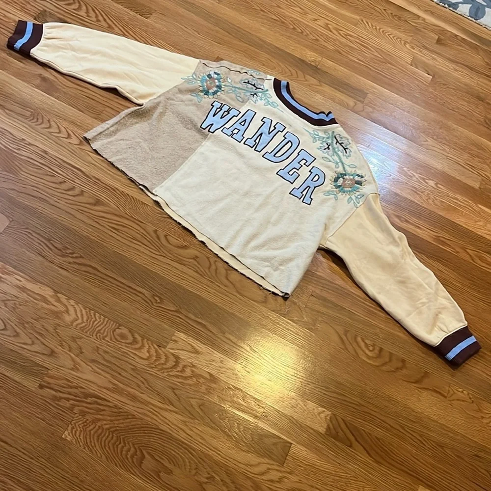 Free People Bali Day Dreams Pullover Size Large NWT
